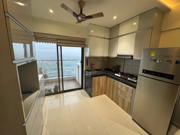 Kitchen, gera-adara 2.5 Bedroom 700 Sq.Ft. Apartment In Hinjewadi Pune 10564311