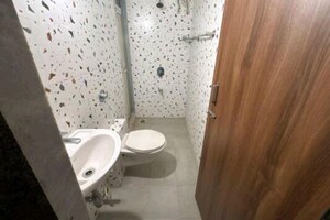 Bathroom in 1 BHK Apartment at Raunak Residency Thane, Pokhran Road No One – for Rent