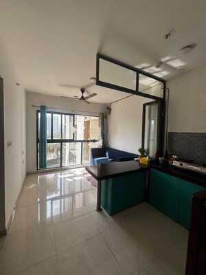 Kitchen in 1 BHK Apartment at Lodha Crown Quality Homes, Majiwada – for Rent