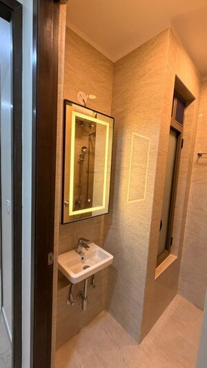 Building Lobby in 3 BHK Apartment at Adani Ten BKC, Bandra East – for Rent