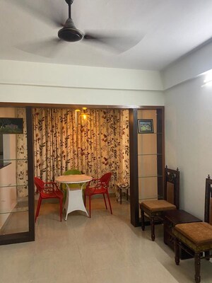 Living Room in 1 BHK Builder Floor at West Bangalore – for Rent