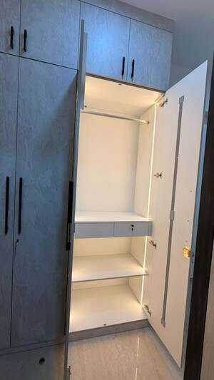 Bathroom in 3 BHK Apartment at Adani Ten BKC, Bandra East – for Rent