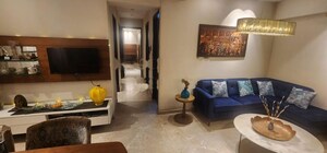 Living Room in 2 BHK Apartment at Lodha Splendora, Ghodbunder Road – for Rent