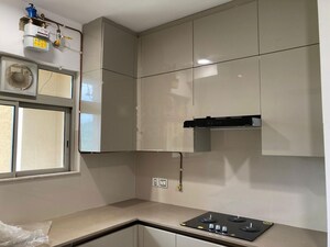 Kitchen in 3 BHK Apartment at One Hiranandani Park Barrington, Ghodbunder Road – for Rent