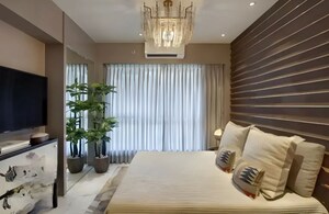 Living Room in 2.5 BHK Apartment at Lodha Bellagio, Powai – for Rent