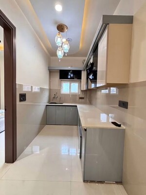 Kitchen in 3.5 BHK Builder Floor at Uttam Nagar – for Sale