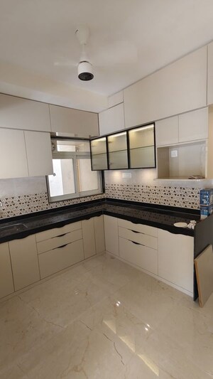 Kitchen in 4 BHK Apartment at Mahavir Square, Manpada – for Rent