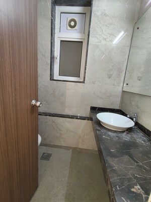 Bathroom in 3.5 BHK Apartment at LnT Crescent Bay T5, Parel – for Rent