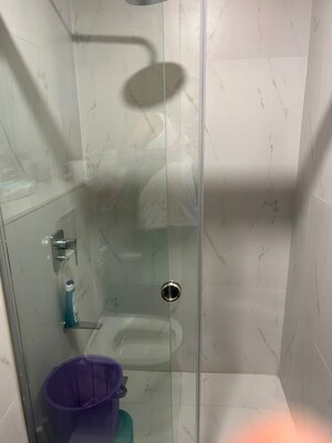 Bathroom in 2.5 BHK Apartment at Lodha Bel Air, Jogeshwari West – for Rent