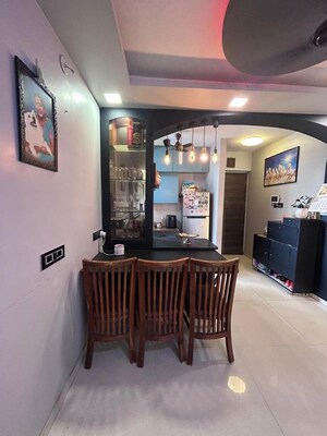 Living Room in 1 BHK Apartment at Kanakia Rainforest, Andheri East – for Rent