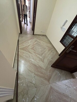 Staircase in 2 BHK Builder Floor at Malviya Nagar – for Rent