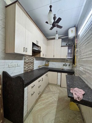 Kitchen in 2 BHK Builder Floor at Malviya Nagar – for Rent