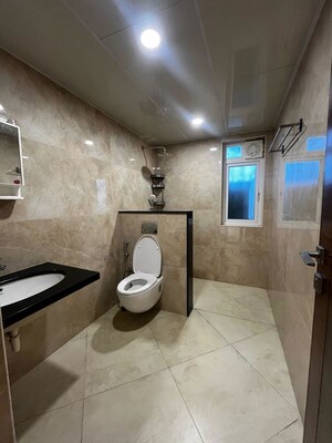 Bathroom in 4 BHK Apartment at Sumadhura Olumpus, Nanakramguda – for Rent