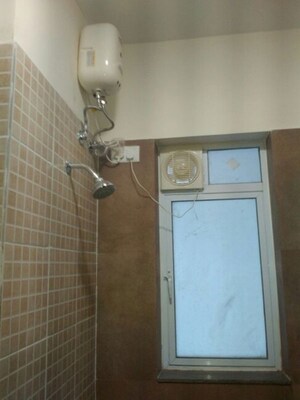 Bathroom in 2 BHK Apartment at Runwal Greens, Mulund West – for Rent