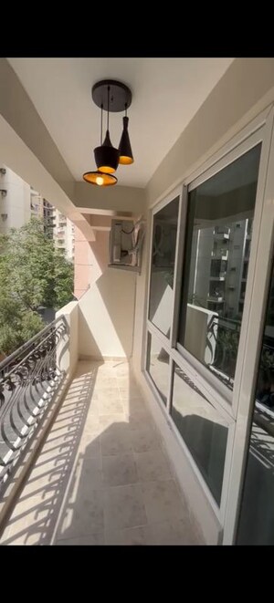 Balcony in 3.5 BHK Apartment at Sikka Karmic Greens, Sector 78 – for Rent