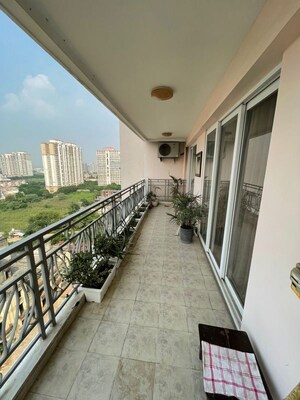Balcony in 3 BHK Apartment at Krisumi Waterfall Residences, Sector 36a – for Rent