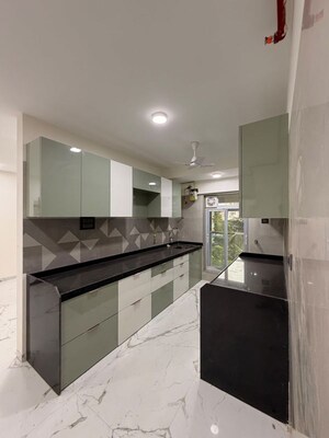 Kitchen in 2 BHK Apartment at Adani Ten BKC, Bandra East – for Rent
