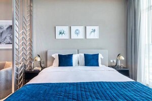 Bedroom in 3 BHK Apartment at Dosti West County Phase 4 Dosti Pine, Balkum Pada – for Sale