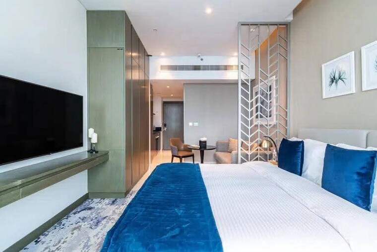 Bedroom, dosti-west-county-phase-4-dosti-pine 3 Bedroom 1115 Sq.Ft. Apartment In Balkum Pada Thane 10564622
