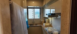 Kitchen in 3 BHK Apartment at Kalpataru Magnus, Bandra East – for Rent