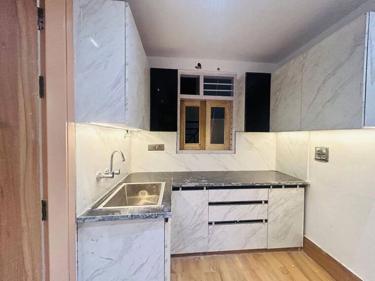 Kitchen, khirki extension 2 Bedroom 750 Sq.Ft. Builder Floor In Khirki Extension Delhi 10564668