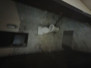 Bathroom in 1.5 BHK Builder Floor at Mayur Vihar – for Rent