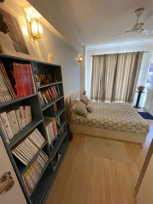 Bedroom in 3 BHK Apartment at Krisumi Waterfall Residences, Sector 36a – for Rent