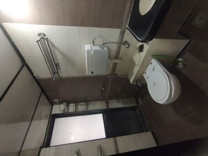 Bathroom in 1 BHK Apartment at Mayfair Sonata Greens, Vikhroli West – for Rent