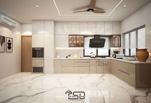 Kitchen in 3 BHK Builder Floor at Sector 49 – for Sale