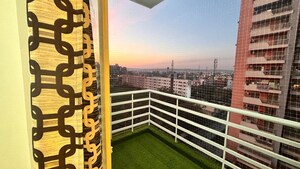 Balcony in 2 BHK Apartment at Breez Global Heights, Sohna Sector 33 – for Rent