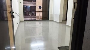 Bathroom in 3 BHK Apartment at Romell Serenity, Oshiwara – for Rent