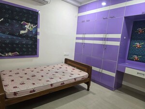 Bedroom in 3 BHK Villa at Praneeth Pranav County, Beeramguda – for Rent