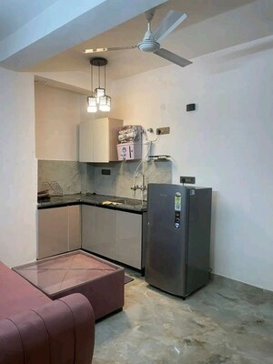 Bathroom in 1 BHK Builder Floor at Chattarpur – for Rent