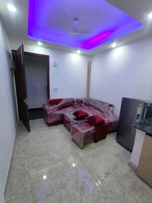 Bedroom in 1 BHK Builder Floor at Chattarpur – for Rent