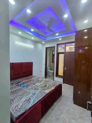 Bedroom in 1 BHK Builder Floor at Chattarpur – for Rent