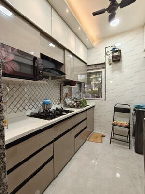 Kitchen in 1 BHK Apartment at Shankar Park, Kalwa – for Sale