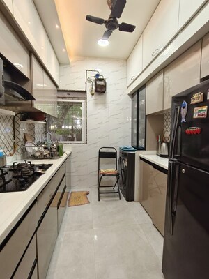 Kitchen in 1 BHK Apartment at Shankar Park, Kalwa – for Sale