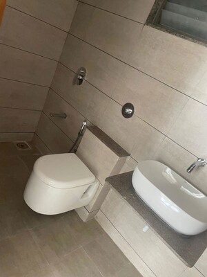 Bathroom in 3.5 BHK Apartment at Ganesh Malabar Retreat, Near Nirma University On Sg Highway – for Rent