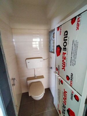 Bathroom in 1 BHK Apartment at JSB Sai Nakshatra Trrident, Virar West – for Rent