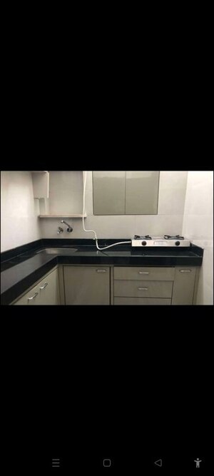 Kitchen in Studio Apartment at Silver Dunes, Prabhadevi – for Rent