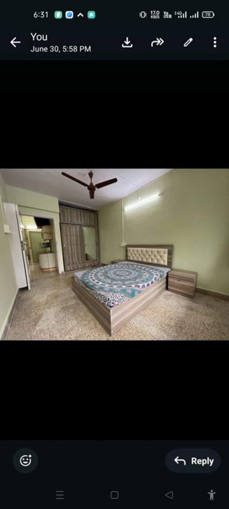 Bedroom, silver-dunes Studio 225 Sq.Ft. Apartment In Prabhadevi Mumbai 10564740