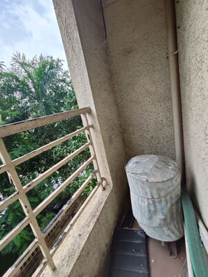 Balcony in 2 BHK Apartment at Mandar Nature Glory, Kalwa – for Rent