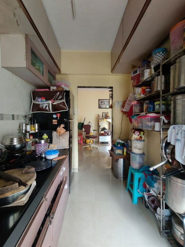 Kitchen, mandar-nature-glory 2 Bedroom 1000 Sq.Ft. Apartment In Kalwa Thane 10564749