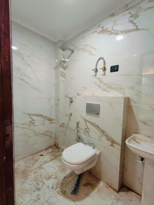 Bathroom in 1 BHK Apartment at Freedom Fighters Enclave – for Rent