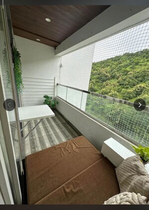 Balcony in 2 BHK Apartment at Saheel ITrend Homes, Hinjewadi – for Rent