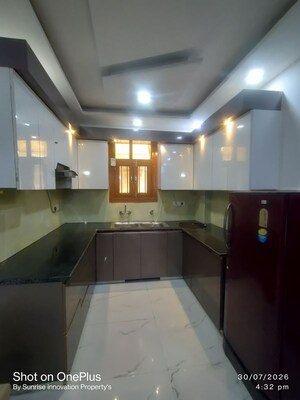 Kitchen in 3 BHK Builder Floor at Dwarka Mor – for Rent