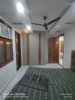 Bedroom in 3 BHK Builder Floor at Dwarka Mor – for Rent