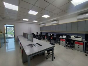 Team Area in  Office Space at Pinnacle Business Park, Andheri East – for Rent