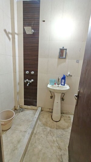 Bathroom in 2 BHK Builder Floor at Malviya Nagar – for Rent