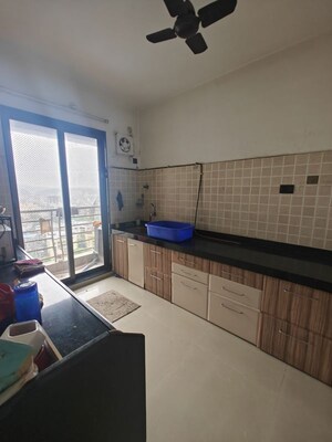 Kitchen in 2 BHK Apartment at Tulsi Sagar, Nerul – for Rent